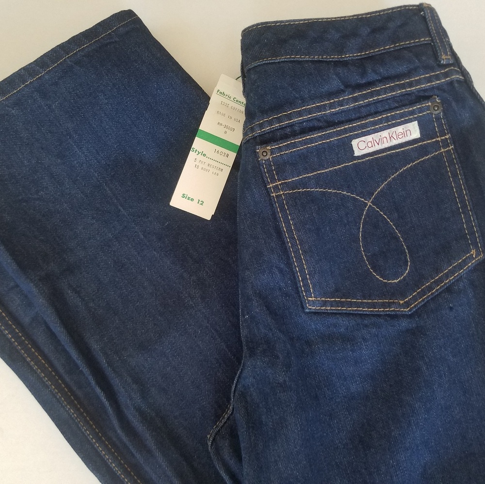 NWT Vintage Calvin Klein Jeans 8 (?) tall